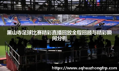 黑山寺足球比赛精彩直播回放全程回顾与精彩瞬间分析