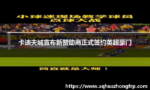 卡迪夫城宣布新赞助商正式签约英超豪门